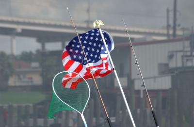 Kemah Fishing and Fun on Fourth