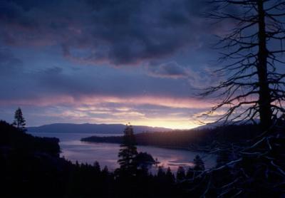 Sunrise over Emerald Bay