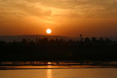 Sunrise on the Nile - Luxor