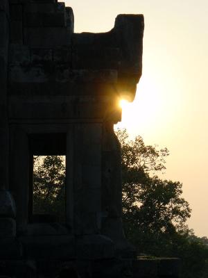 Sunset at Ta Keo