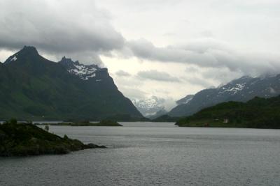 View on route with the Hurtigruten