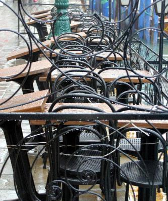 Tables, Piazza San Marco, Venice