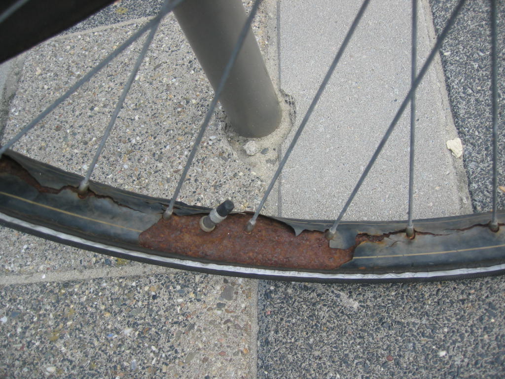 niet goede fiets (mijn fiets)