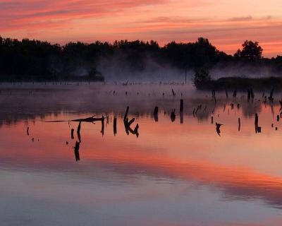 Sunrise on Necedah