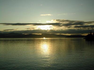 Sunset on Pender Island