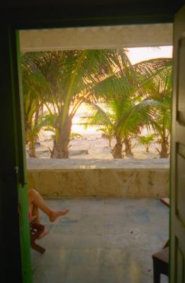 Cabanas Tulum Front Porch.