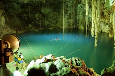 Cenote Dzitnup Outside Valladolid
