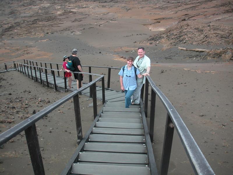 Walkway to the top
