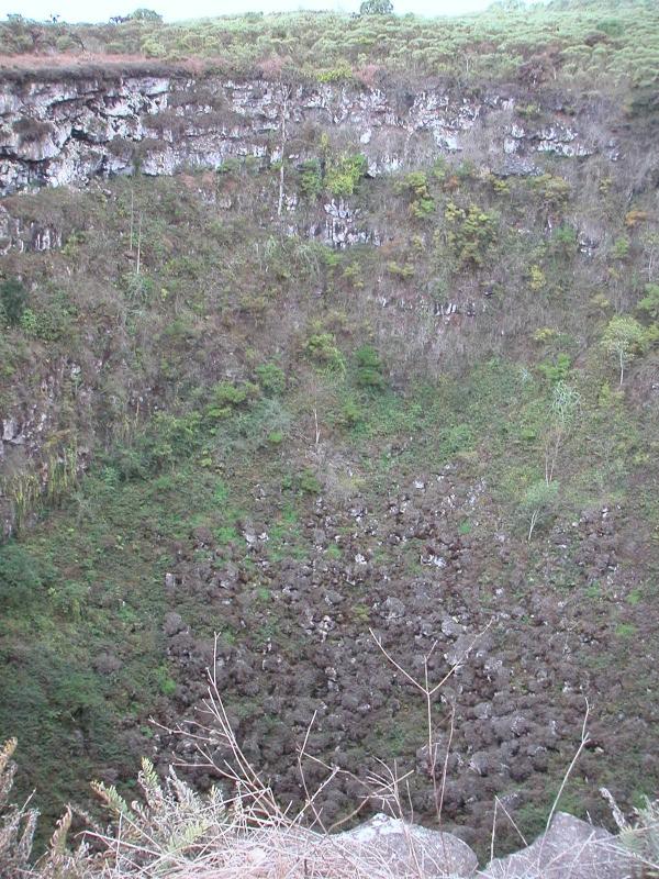 A long way down