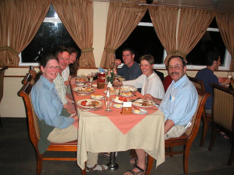 Wim, Anick, Chip, Kit, Peter & Jackie