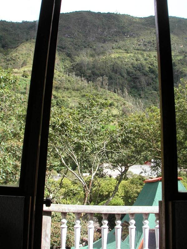 The view from our room