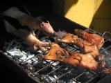 Cuy on the barby (guinea pig)