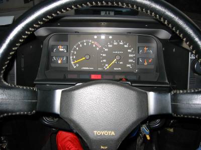 1985 Toyota MR2 AW11 Speedo