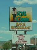 Rye Creek Bar & Restaurant <br> 928-474-6671