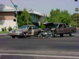 automobile accident on Mill Ave. in Tempe Arizona