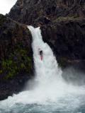 first descent of hafralonsa (first fall, 12,5 m)