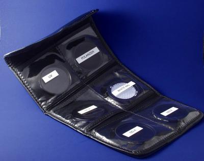 This is the Filter Wallet Open, I have add labels to the pockets so I know just what filter go where. This is definitely on of those items you really need, if you have a few filters, it sure takes up a lot less room in the camera bag and it is very easy to find the filter you need when you need it.
By Bill Huber
