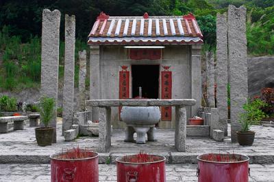 Ruins of Tin Hau Temple (relocated from Chek Lap Kok Island)