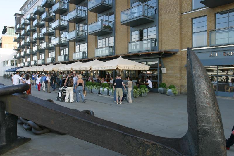 River bank restaurants