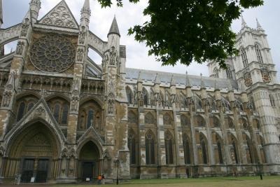 Westminster Abbey, side view
