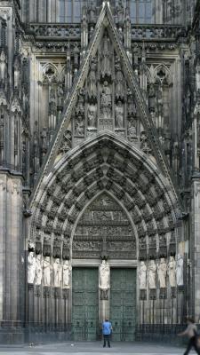 Front door of the Cathedral