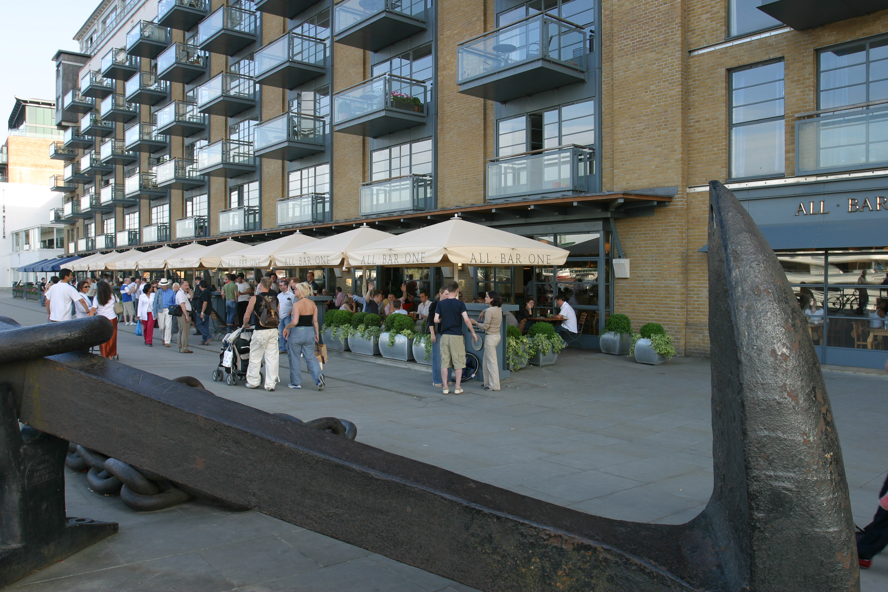 River bank restaurants