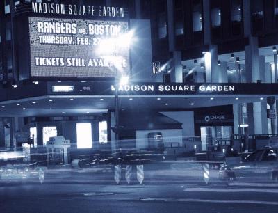 Madison Square Garden At Night