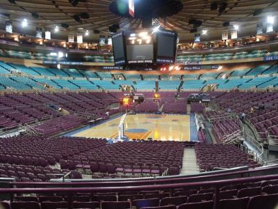 Inside Madison Square Garden