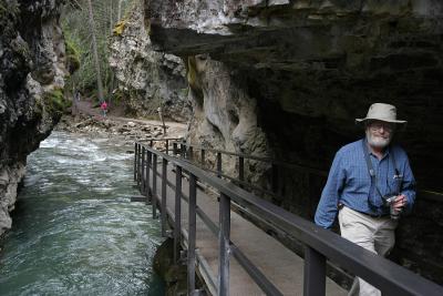 Arvin at Johnston Canyon