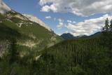 On the Road to Maligne Lake
