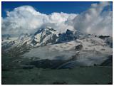 Evening Clouds Form in the Mountains