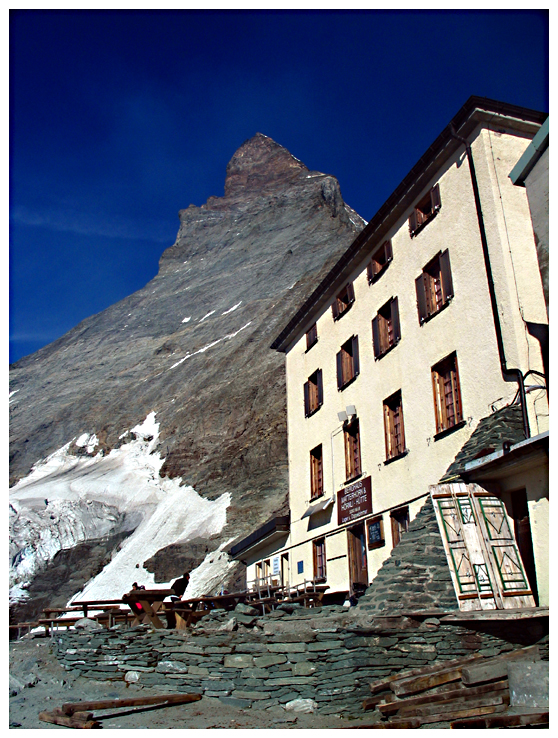 Hornlihut - Base Camp for Matterhorn Climbers