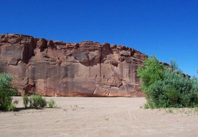 Sandy Mouth of Canyon de Chelly
