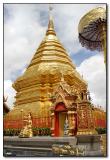 Golden Chedi at  Wat Phra That Doi Suthep