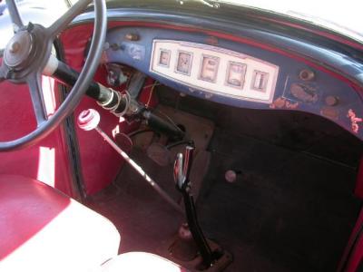 1929 dash - open car