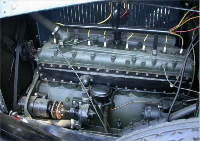 1929 engine in our tour car