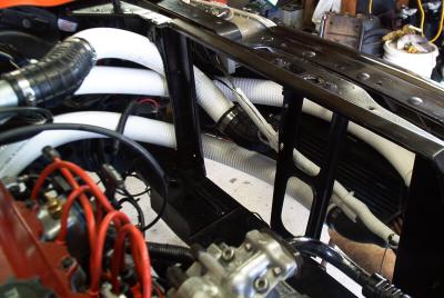 Front Mount Shelby I/C and Cold Air Lines (w/Rad removed)