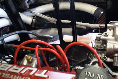 Front Mount Shelby I/C and Cold Air Lines (w/Rad removed)