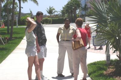 Chatting with the Atlantis timeshares Saleslady