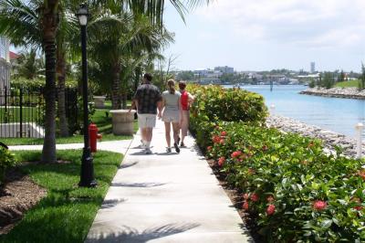Strolling near Harborside Condos