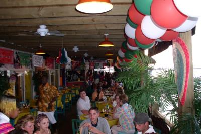 Harborside dinner at Senor Frog's on Cinco de Mayo (May 5th)