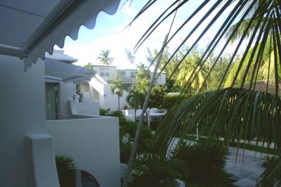 Another view from the patio/deck of our suite at PIBC