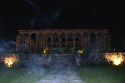 The Cloisters at night