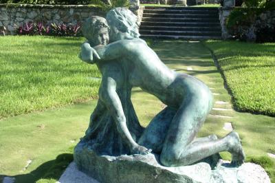 Another statue at the Cloister's Gardens