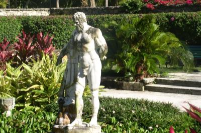 Another statue at the Cloister's Gardens