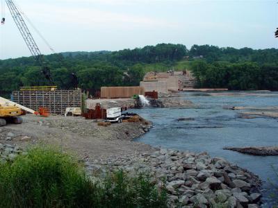 construction of bridge piers