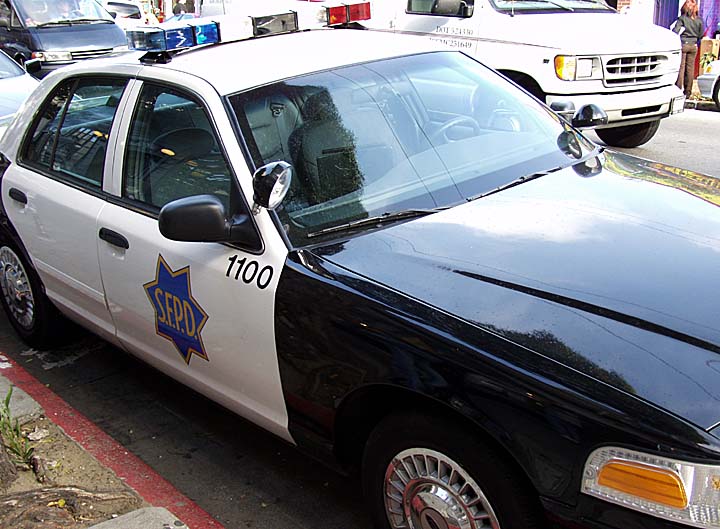 SFPD squad car