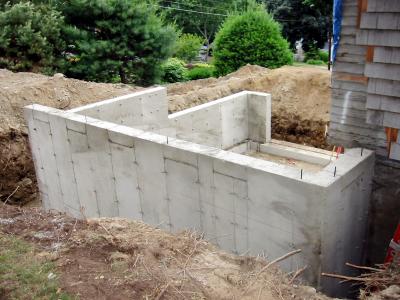 The concrete forms are off!