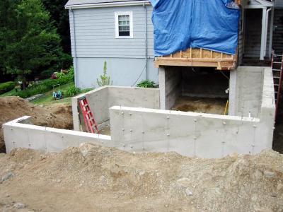 The concrete forms are off!