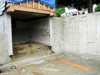 The concrete forms are off!